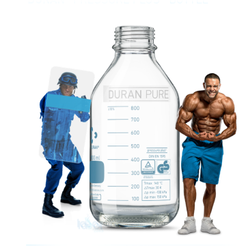 Duran®  Pressure Plus+  Protect Basınç Ve Kırılmaya Dayanıklı Cam Şişe GL 45 500 ml
