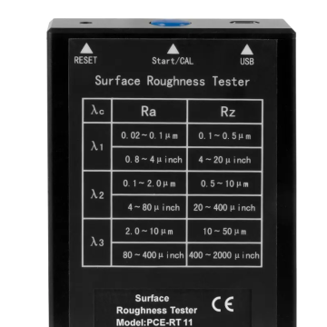 PCE RT11 Pürüzlülük Ölçer (Profilometre) Ra, Rz, Rq, Rt