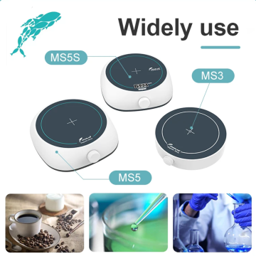 JOANLAB MS5S Mini Manyetik Karıştırıcı Dijital Hız Göstergeli 200... 2000 rpm / 2 L (H2O)