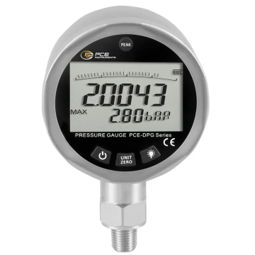 PCE DPG 3 Basınç Ölçer Su ve Hava Basıncını İzlemek ve Görüntülemek için  -14.5… 43.5 psi, -1… 3 bar