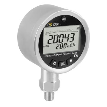 PCE DPG 3 Basınç Ölçer Su ve Hava Basıncını İzlemek ve Görüntülemek için  -14.5… 43.5 psi, -1… 3 bar