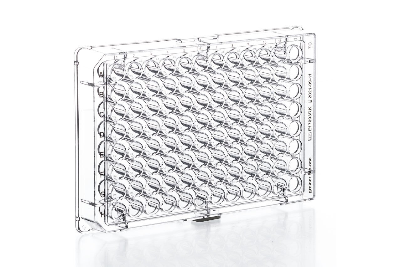 greiner BIOONE 655180 Hücre Kültürü için MULTIWELL PLATE 96 WELL