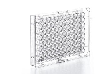 greiner BIO-ONE 655180 Hücre Kültürü için CELLCULTURE MICROPLATE, 96 WELL, PS, F-BOTTOM (CHIMNEY WELL), CLEAR, CELLSTAR®, TC, LID WITH CONDENSATION RINGS, STERILE, SINGLE PACKED 100 Adet / Koli