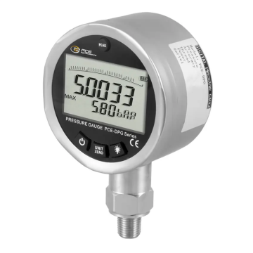 PCE DPG 6 Basınç Ölçer Su ve Hava Basıncını İzlemek ve Görüntülemek için 0… 87 psi, 0… 6 bar