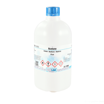 ISOLAB 901.022.2500 Acetone  ≥ 99.5%, Pure CAS No.: 67-64-1 2.5 L