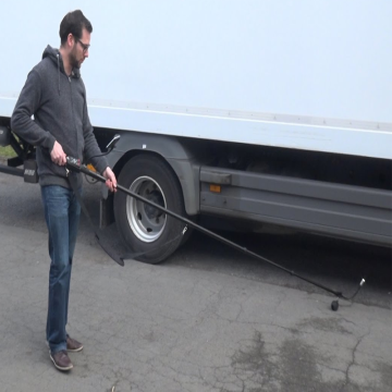 PCE IVE 320 Boroskop Kamera Uzunluğu: 320 mm, Kamera Çapı: 23 mm, Esnek kamera başlığı, LCD Monitör, Hafıza Fonksiyonu