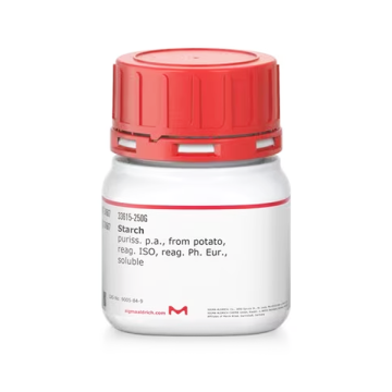 Sigma Aldrich 33615 Starch puriss. p.a., from potato, reag. ISO, reag. Ph. Eur., soluble 250 gr