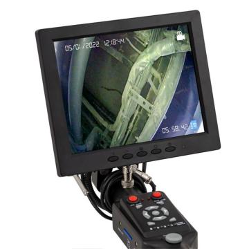 PCE IVE 330 Boroskop Kamera Uzunluğu: 320 mm, Kamera Çapı: 23 mm, Esnek kamera başlığı, 8 inç LCD Monitör, Hafıza Fonksiyonu