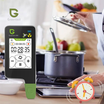 Greentest Eco 6 Et Balık Sebze ve Meyvelerde Nitrat ve Arka Plan Radyasyon ve Sularda Sertlik Ölçer 0 - 9999 mg/kg / 0 - 9,99 µSv/h (999,9 µSv/h) / 0 - 9999 mg/l