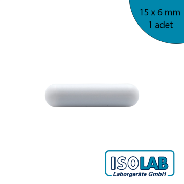 ISOLAB Manyetik Balık - Silindirik - 15 x 6 mm - (1 Adet)