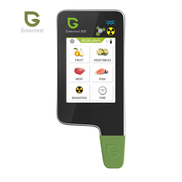 Greentest Eco 4F Et Balık Sebze ve Meyvelerde Nitrat ve Arka Plan Radyasyon Ölçer 0 - 9999 mg/kg / 0 - 9,99 µSv/h (999,9 µSv/h)