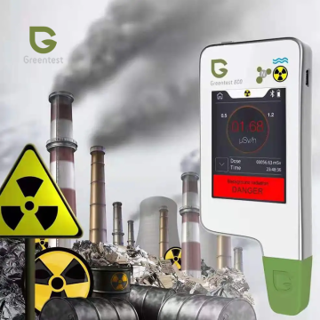 Greentest Eco 6 Et Balık Sebze ve Meyvelerde Nitrat ve Arka Plan Radyasyon ve Sularda Sertlik Ölçer 0 - 9999 mg/kg / 0 - 9,99 µSv/h (999,9 µSv/h) / 0 - 9999 mg/l