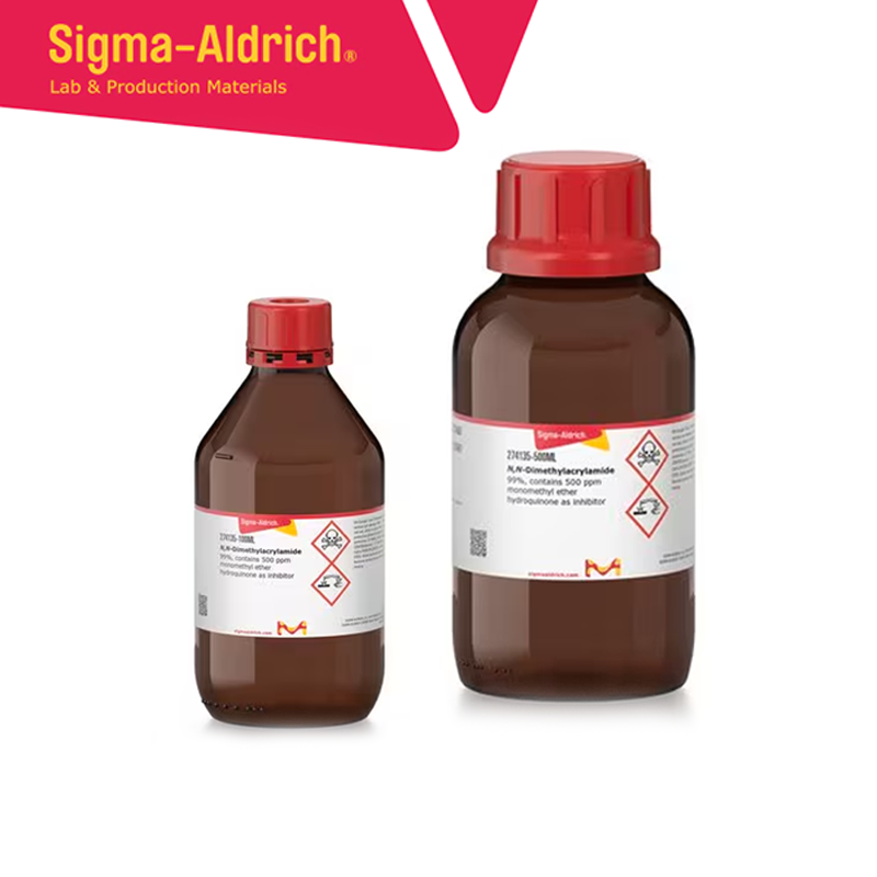 Sigma-Aldrich 274135 N,N-Dimethylacrylamide 99%, contains 500 ppm monomethyl ether hydroquinone as inhibitor CAS No.: 2680-03-7 500 mL