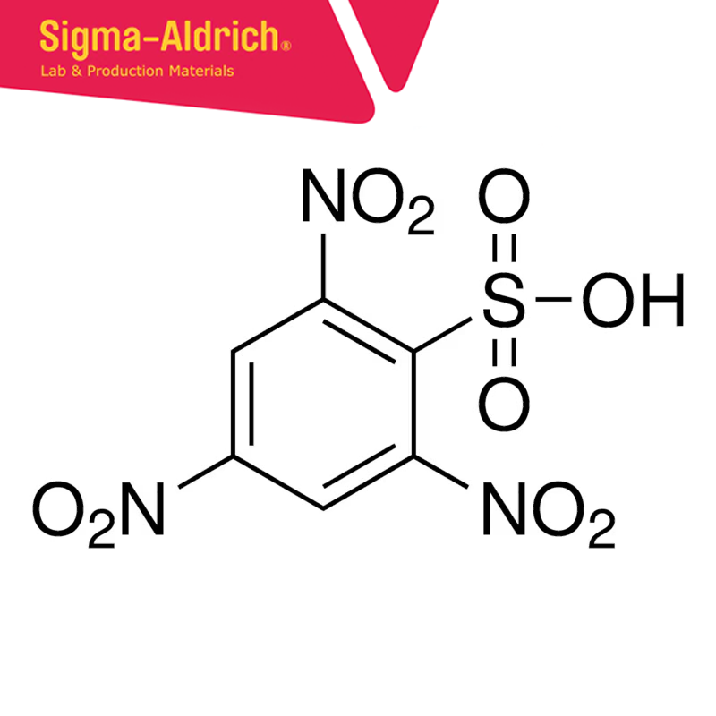 Sigma-Aldrich P2297 Picrylsulfonic acid solution 5 % (w/v) in H2O, BioReagent, suitable for determination of primary amines CAS No.: 2508-19-2 10 mL