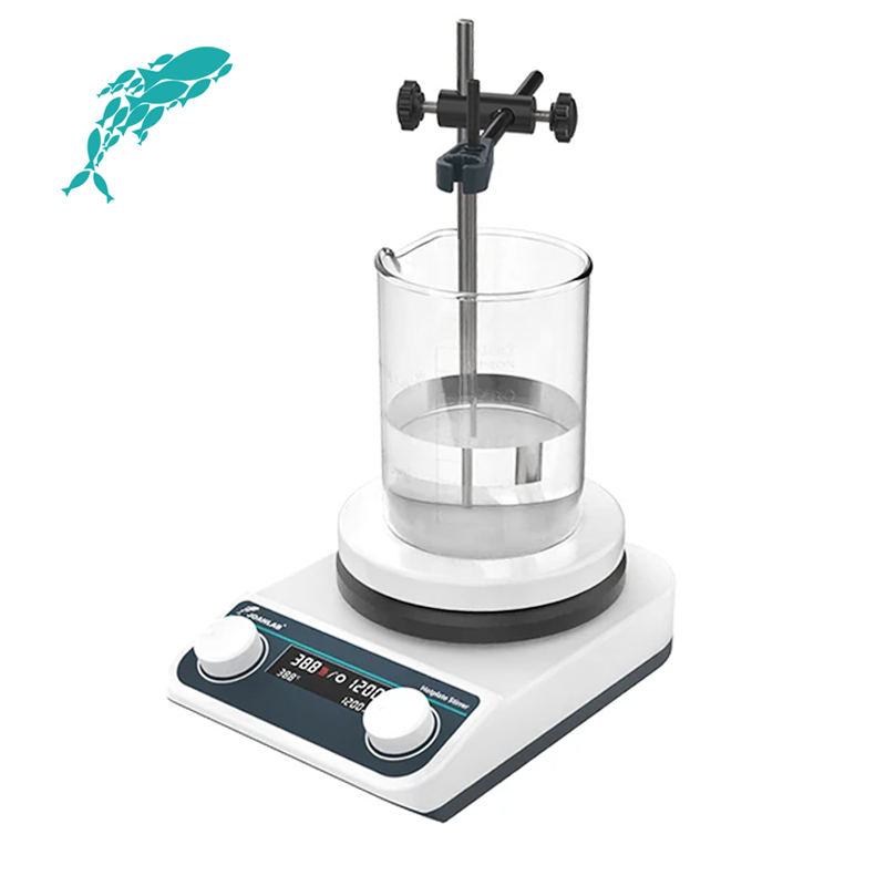 JOANLAB HS5C Isıtıcılı Manyetik Karıştırıcı 200... 1500 rpm / 2 L / 280 °C / 300 W