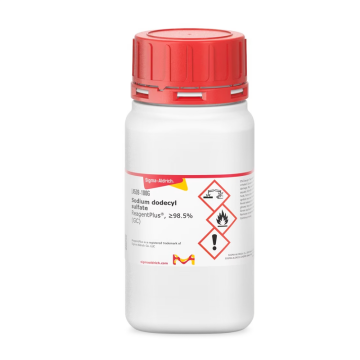 Sigma-Aldrich L4509 Sodium dodecyl sulfate ReagentPlus®, ≥98.5% (GC) CAS No.: 151-21-3 100 gr