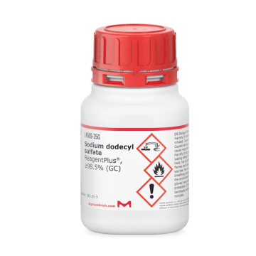Sigma-Aldrich L4509 Sodium dodecyl sulfate ReagentPlus®, ≥98.5% (GC) CAS No.: 151-21-3 100 gr