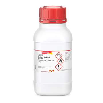 Sigma-Aldrich L4509 Sodium dodecyl sulfate ReagentPlus®, ≥98.5% (GC) CAS No.: 151-21-3 100 gr