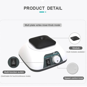 JOANLAB VM500S Çok Plakalı Vorteks Karıştırıcı SET 0... 300 rpm / 4 x 50 mL/9 x 15 mL/12 x 5-10 mL/24 x 2 mL / 4.5 mm