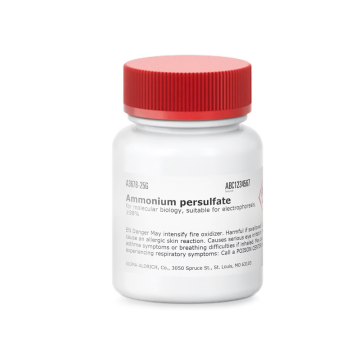 Sigma-Aldrich A3678 Ammonium persulfate for molecular biology, suitable for electrophoresis, ≥98% 25 gr