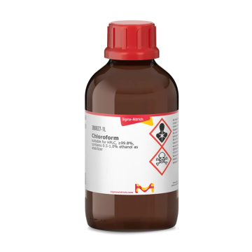 Sigma-Aldrich 366927 Chloroform suitable for HPLC, ≥99.8%, contains 0.5-1.0% ethanol as stabilizer 1 L