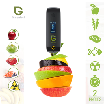 Greentest Mini Eco Et Balık Sebze ve Meyvelerde Nitrat ve Arka Plan Radyasyon ve Sularda Sertlik Ölçer 0 - 9999 mg/kg / 0 - 9,99 µSv/h (999,9 µSv/h) / 0 - 999 mg/l