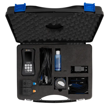 PCE TDS 200 L-ICA Ultrasonik Debimetre ISO Kalibrasyon Belgesi ile ±32 m/s