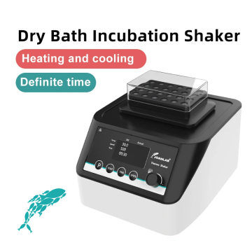 JOANLAB DBS100C Çalkalamalı Isıtıcı ve Soğutucu Kuru Blok İnkübatörü RT-15... 100 °C / 200 - 1500 rpm / Ø3 mm