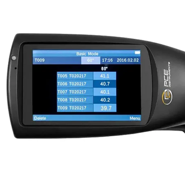 PCE IGM 60 Parlaklık Ölçer (Glossmetre) 0... 300 GU / 60 °