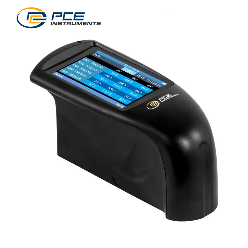 PCE IGM 100 Parlaklık Ölçer (Glossmetre) 20 ° : 0... 1000 GU / 60 ° : 0... 1000 GU 85 ° : 0... 160 GU