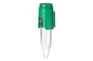 greiner BIO-ONE 542140 EASYSTRAINER Small 40 µm, 1.5 ve 15 ml Tüpler için, Yeşil, Tek Tek Steril, 50 Adet / Paket