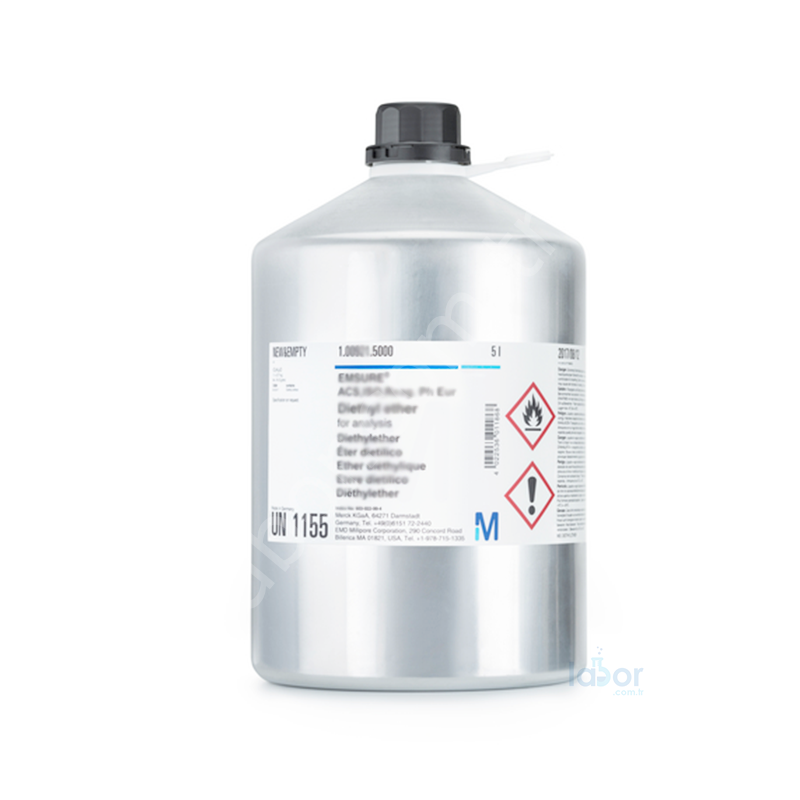 Merck 101775 Petroleum Benzine For Analysis Boiling Range 40-60°C Emsure® Acs,Iso  5 lt