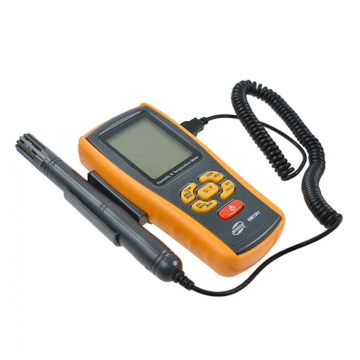 LT Benetech GM1361 Problu Sıcaklık ve Nem Ölçer -10... +50 °C / 5%... 95.0% RH / K Tipi Prob ile -30 . . . +1000 °C
