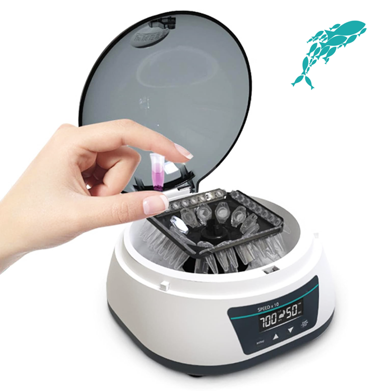 JOANLAB MC-5Pro Mini Santrifüj 5000 rpm / 1680xg / 12 x 0,2/0,5/1,5/2 mL Mikro Tüp + 4 x 0,2 mL 8'li PCR Şeridi + 12 x 0,5/1,0 mL Mikro Kan Tüpü / 25 W