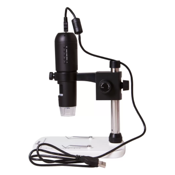 Levenhuk DTX TV Dijital Mikroskop Büyütme: 10–200x. Sehpalı ve 3 Mpx dijital kameralı dijital USB mikroskop