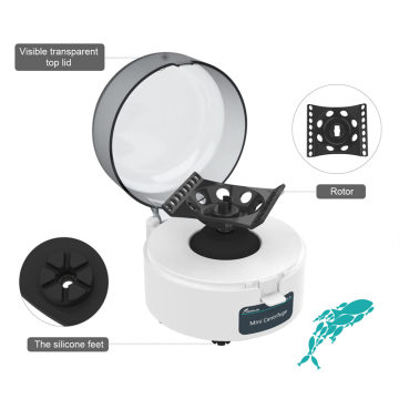 JOANLAB MC-4K Mini Santrifüj 4000 rpm / 980xg / 16 x 0.2 mL + 8 x 1.5/2.0 mL
