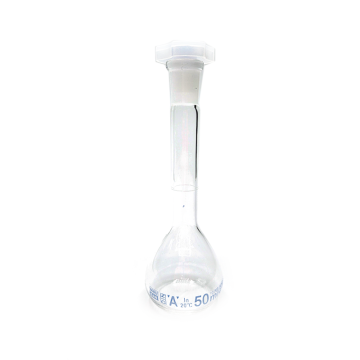 Borucam Balon Joje Şeffaf Plastik Kapaklı Mavi Skala A Class NS 12/21 - 50 mL