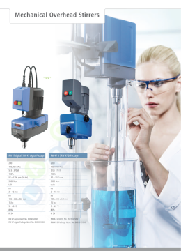 IKA RW 47 Package Mekanik Karıştırıcı 200 L/ 1300 Rpm / 3000 Ncm