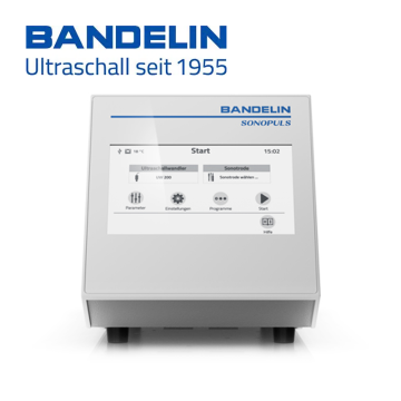 BANDELIN Sonopuls HD 5020 Ultrasonik Homojenizatör (Sonikatör) 30 kHz 20 W + Stand
