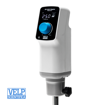 VELP OV 625 Dijital System Homojenizatör SET 3.000...25.000 rpm / 5.000 mPa.s / 0.2 mL... 2.5 H2O