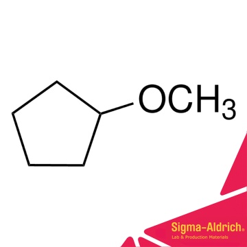 Sigma-Aldrich 67598 Cyclopentyl methyl ether contains 50 ppm BHT as inhibitor, ReagentPlus®, ≥99.90% CAS NO.: 5614-37-9 500 mL