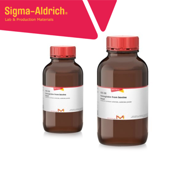 Sigma Aldrich H6525 Hemoglobin from bovine blood suitable for protease substrate, substrate powder CAS No.: 9008-02-0 1 kg