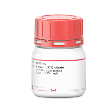 Sigma-Aldrich 480746 Bismuth(III) citrate 99.99% trace metals basis, −325 mesh 500 gr