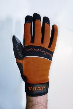 Juba 272Nr  Avuç İçi Takviyeli Deri Koruma Spandex Eldiven