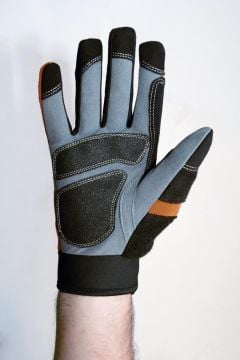 Juba 272Nr  Avuç İçi Takviyeli Deri Koruma Spandex Eldiven