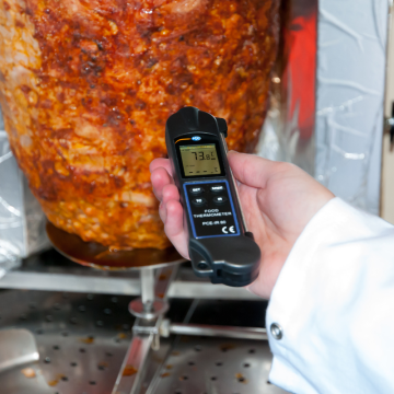 PCE IR80 Saplama ve Infrared Tip HACCP Uyumlu Gıda Termometresi -35... +330 °C / -20... +260 ºc