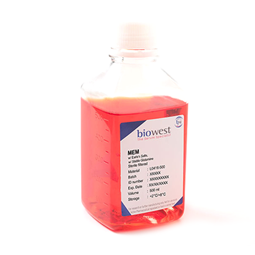biowest L0416 MEM w/ Earle's Salts w/ stable Glutamine 500 mL