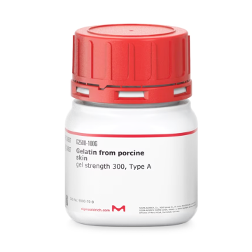 Sigma-Aldrich G2500 Gelatin from porcine skin gel strength 300, Type A 5100 gr