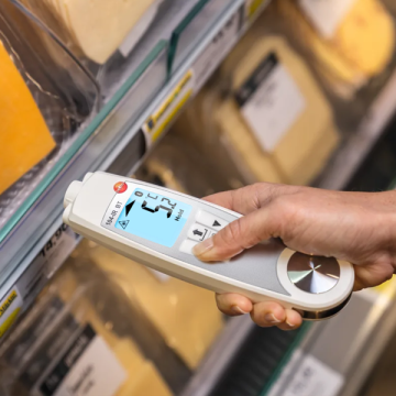 Testo 104 IR BT Smart Saplama Tip ve IR Termometre HACCP  IP65 Katlanabilir Infrared: -30… +250 °C Prob: -50… +250 °C