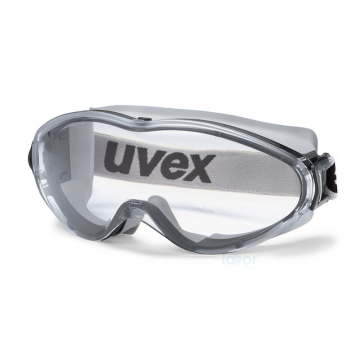 Uvex Ultrasonic Goggles Güvenlik Gözlüğü  Kimyasallara Karşı Dirençli, Buğulanmaz